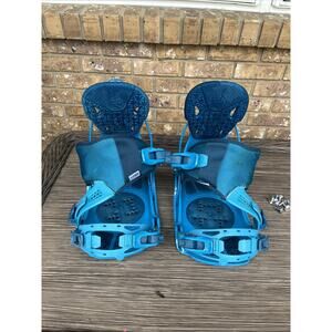 Nidecker Flow Fuse Hybrid Snowboard Binding size 5 Youth